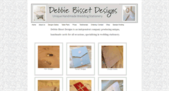 Desktop Screenshot of debbiebissetdesigns.com